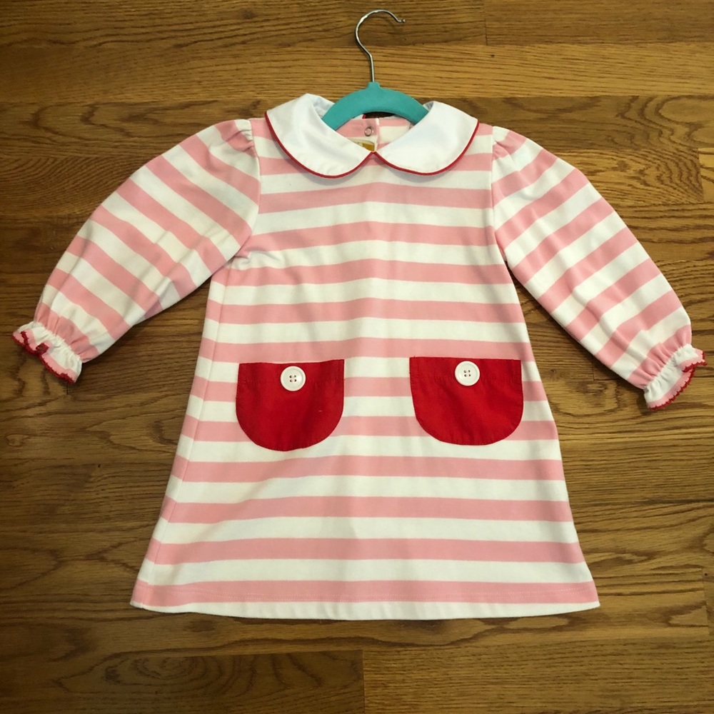 The Beaufort Bonnet striped dress.  EUC
